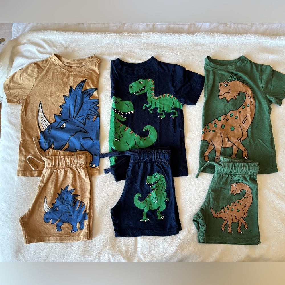 H&M Shirt and shorts matching sets 3T
